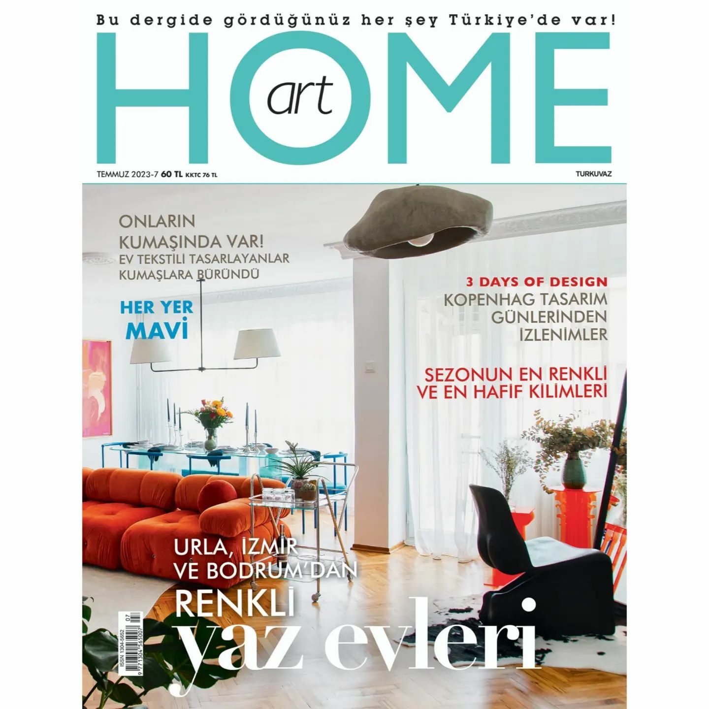 Ürünlerimiz Home Art’ın Kapağında Yer Aldı!